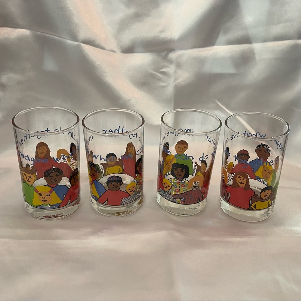 Corelle‎ • 25th Anniversary Juice Glasses (Set of 4)